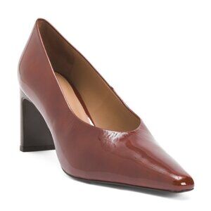 FLATTERED Made In Spain Patent Leather Tove Pumps
